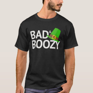 バートアンドブージーサンおもしろいパトリックの日 Tシャツ