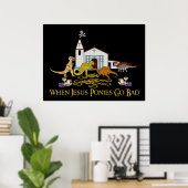 バートイエズポニー ポスター (ホームオフィス)