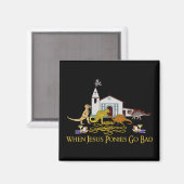 バートイエズポニー マグネット (正面/裏面)