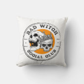 バートウィッチソーシャルクラブ – ハロウィーン装飾用クッション クッション (正面)
