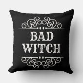 バートウィッチブラックカスタムハロウィーン クッション (正面)