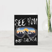 バートサザドイツバケーションスキーであなたを参照1 カード (正面)