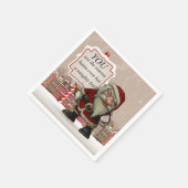 バートサンタホワイトスタンダードカクテル紙ナプキンス スタンダードカクテルナプキン (角)