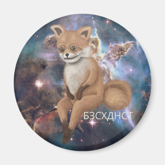 バートタキダーミーキツネ マグネット (正面)