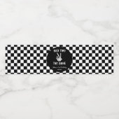 バートツーザボーンスケルトン2nd誕生日パーティー ペットボトルラベル (シングルラベル)