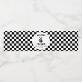 バートツーザボーンスケルトン2nd誕生日パーティー ペットボトルラベル (シングルラベル)