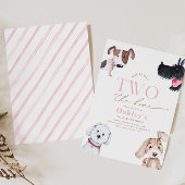 バートツーザボーンパピー誕生日招待状 招待状