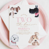 バートツーザボーンパピー誕生日招待状 招待状