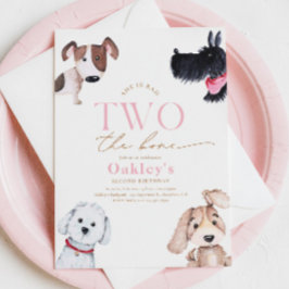 バートツーザボーンパピー誕生日招待状 招待状