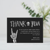 バートツーザボーン2番目の誕生日パーティーサンキューカード 招待状 (スタンド正面)