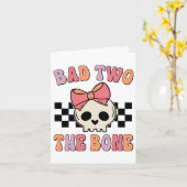 バートツーザ骨誕生日2歳誕生日キッド カード (黄色い花)