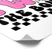 バートツーザ・ボーン2番目の誕生日キッズガール不気味バート ポスター (角)