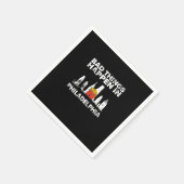 バートハンドフィラデルフィア不気味ハロウィーントランプキン スタンダードカクテルナプキン (角)