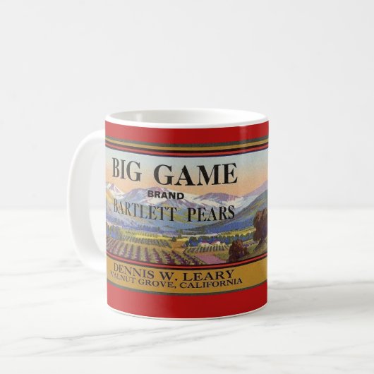 バートレット・ペア・マグ コーヒーマグカップ (正面左)