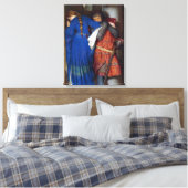 バートンによる砲塔階段の会議 キャンバスプリント (インサイチュ (寝室))