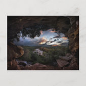 バートンの入り江の日没-オースティン、テキサス州 ポストカード (正面)