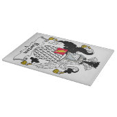 バートンの家紋 カッティングボード (角)