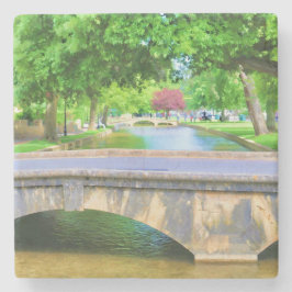 バートンの水上の眺め ストーンコースター