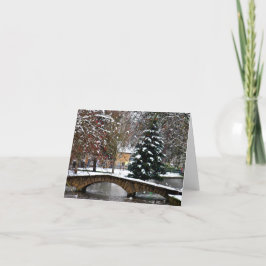 バートンオンザウォータークリスマスツリーコッツウォルズカード 案内状