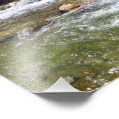 バートンクリークグリーンベルトウォーターフォールズ – オースティン、テキサス州 フォトプリント            (角)