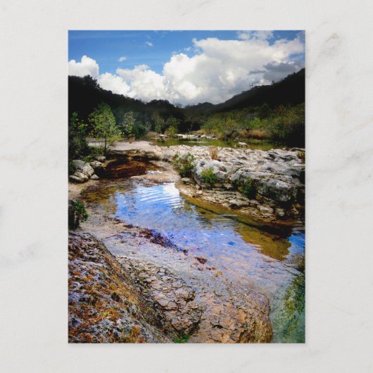バートンクリーク7 – オースティンテキサス州 ポストカード (正面)