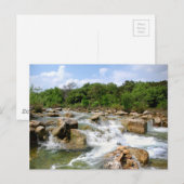 バートンクリーク – オースティン,テキサス州- 3 Mile Waterfalls ポストカード (正面/裏面)