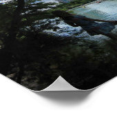 バートンクリーク/ラディバード湖 – オースティン、テキサス州 ポスター (角)