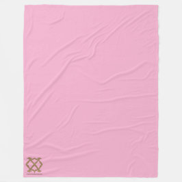 バートンファミリーコレクションピンク フリースブランケット