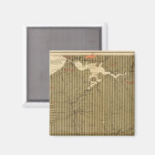 バートン岬ノバスコシア島の州4 マグネット (正面/裏面)