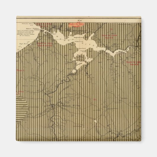 バートン岬ノバスコシア島の州4 マグネット (正面)