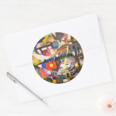 バートン春オースティンテキサス州ハンカマーアルチュンクハウス ラウンドシール (封筒)