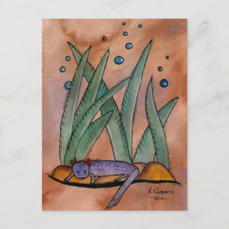 バートン春サラマンダー ポストカード