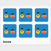 バート及びErnie Emojis スクエアシール (シート)