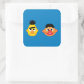 バート及びErnie Emojis スクエアシール (バッグ)