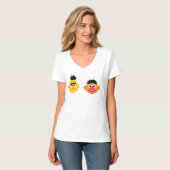 バート及びErnie Emojis Tシャツ (正面フル)