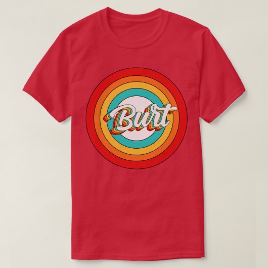 バート名シャツヴィンテージバートサークル Tシャツ (デザイン正面)
