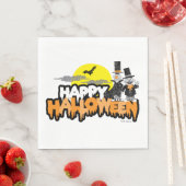バート・アンド・アーニー |ハッピーハローウィン スタンダードランチョンナプキン (インサイチュ)