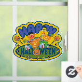 バート&アーニー |ハッピーハローウィン ウィンドウサイン (ホーム)