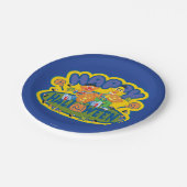 バート&アーニー |ハッピーハローウィン ペーパープレート (アングル)