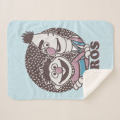 バート&アーニー |ブロス シェルパブランケット (正面(横))