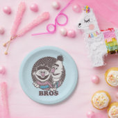 バート&アーニー |ブロス ペーパープレート (パーティー)