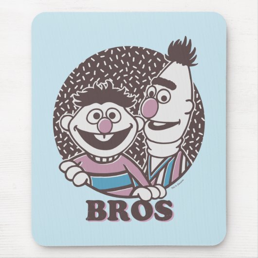 バート&アーニー |ブロス マウスパッド (正面)