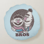 バート&アーニー |ブロス ラウンドクッション (裏面)