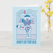 バート&アーニー |常に得背中 カード (黄色い花)