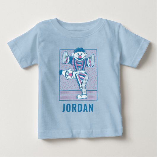 バート&アーニー |常に得背中 ベビーTシャツ (正面)