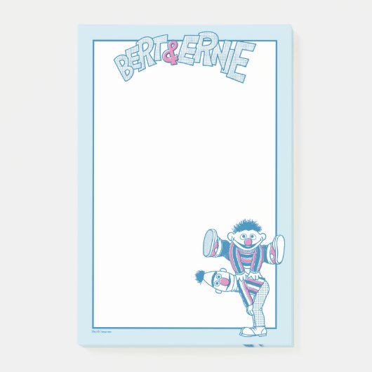 バート&アーニー |常に得背中 ポストイット (正面)