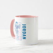 バート&アーニー |常に得背中 マグカップ (正面左)