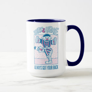 バート&アーニー  常に得背中 マグカップ