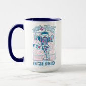 バート&アーニー |常に得背中 マグカップ (左)