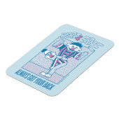 バート&アーニー |常に得背中 マグネット (左側)